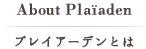 About Plaiaden:プレイアーデンとは