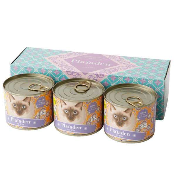 100％有機 ギフトボックス3缶 for Cat ALL チキン レバーミックス