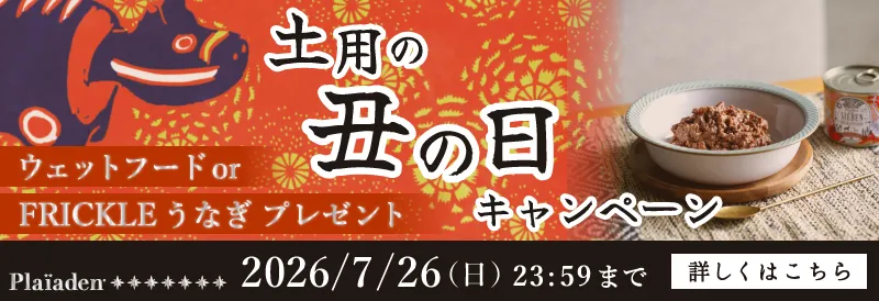 プレイアーデンから土用の丑の日キャンペーン