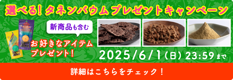プレイアーデンから選べる！タネンバウムプレゼントキャンペーン
