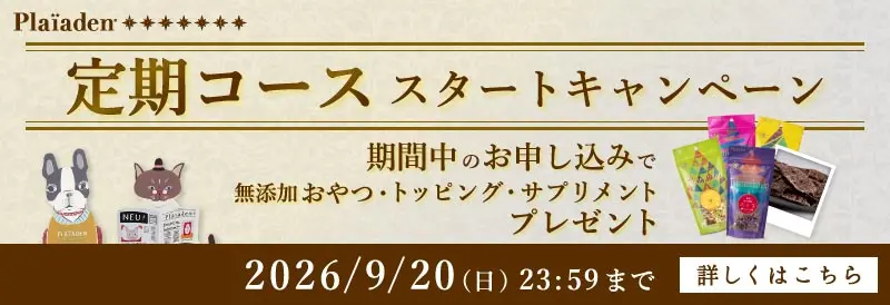 定期コーススタートキャンペーン開催！ お得に定期便を始めるチャンス！