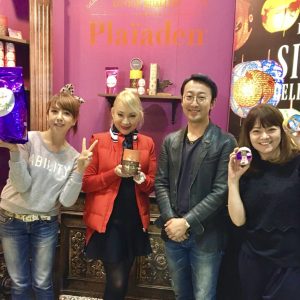 プレイアーデン代表中村と大原がおりさんジニー山本さんシャーリー富岡さん