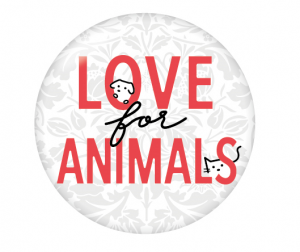 「LOVE for ANIMALS」丸いロゴマーク