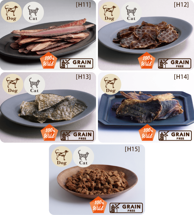 タネンバウム魚系おやつ商品一覧