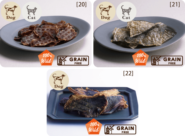 タネンバウム　魚系おやつラインナップ