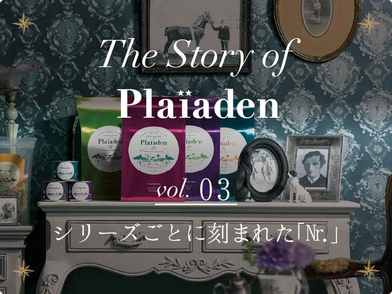 The Story of Plaiaden vol.3　～シリーズごとに刻まれた「Nr.」～