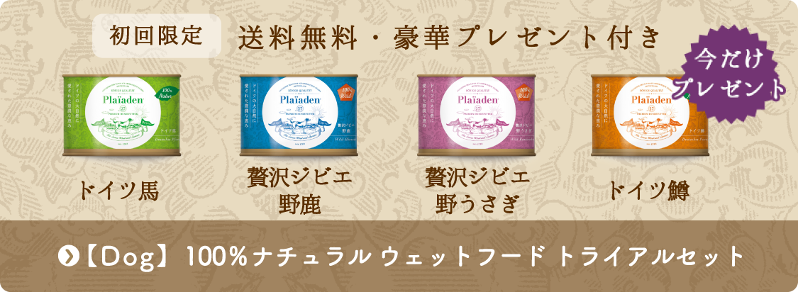 ドッグ｜100％ナチュラル ウェットフード数量限定トライアルセット